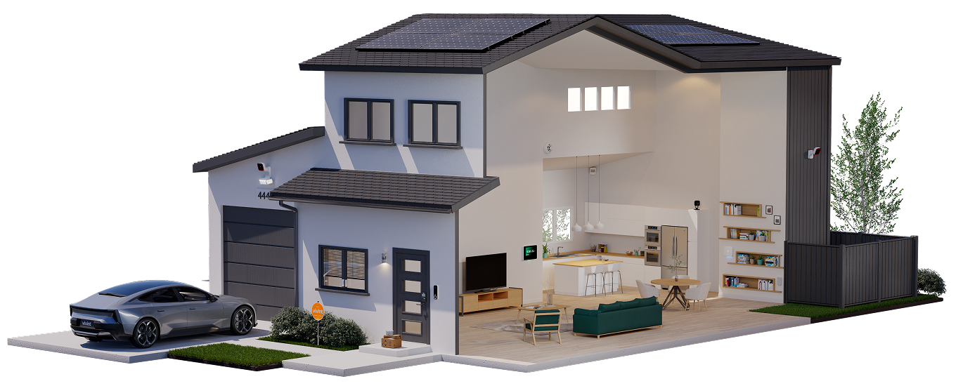 Multi-Zone Home Security Architecture and Whole Property Sensor Mapping